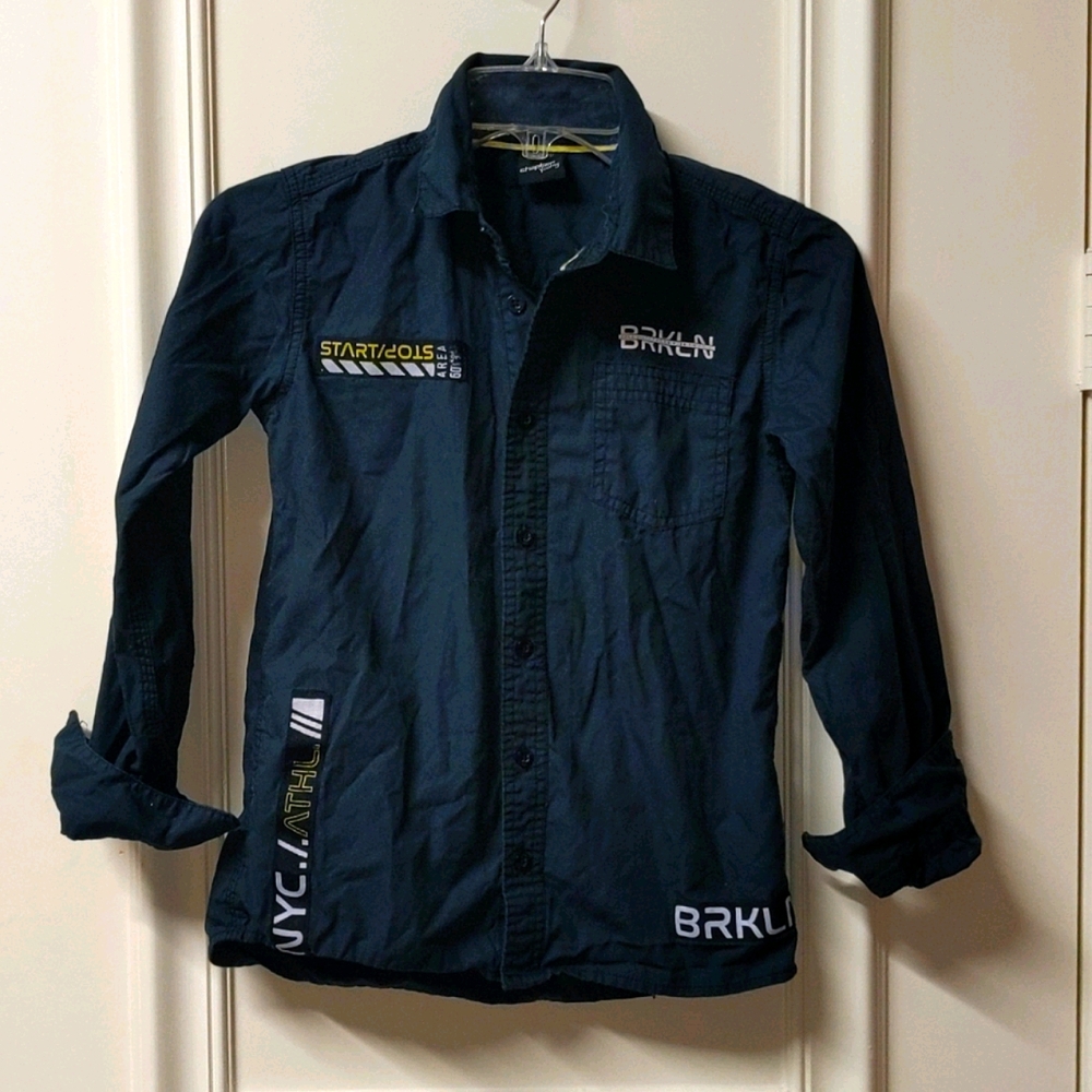 Boy's 8-10 Button Down Top